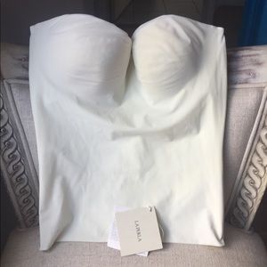 LA PERLA 34 C soft corset ivory